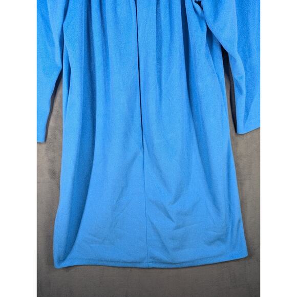 Vintage Wolverine Robe Lounger Size Small Blue Embroidered - Picture 3 of 7